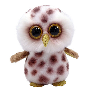 Ty Beanie Boo'su- Lee (M) soft toy owl (. birthday :5 month 17 day )