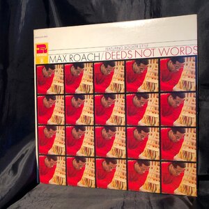 Max Roach Featuring Booker Little / Deeds Not Words LP Riverside Records