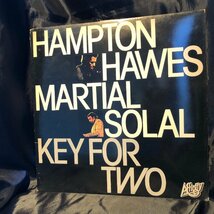 Hampton Hawes, Martial Solal / Key For Two LP Affinity_画像1