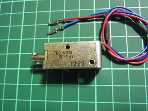 ●ＴＤＳ-Ｋ０７Ａ　ＤＣ２４Ｖ キープソレノイド●