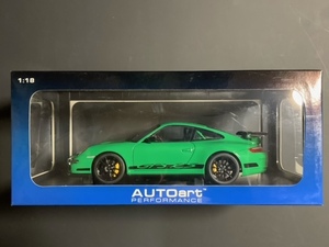 オートアートPERFORMANCE ★1/18★PORSCHE 997 GT3 RS