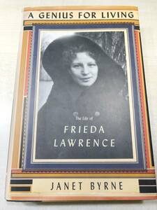 洋書　英語　A Genius for Living: The Life of Frieda Lawrence　1995年発行　送料520円　【a-4323】