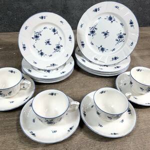 Noritake ノリタケ CRAFTONE クラフトーン 8709 カップ＆ソーサー プレート まとめて 食器 皿 日本製 菊E 