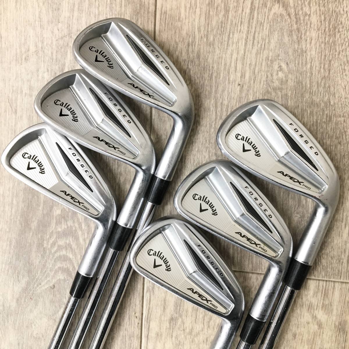 Callaway キャロウェイ APEX PRO FORGED アイアン6本 5.6.7.8.9.P 番