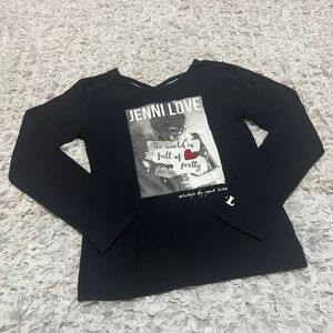 子供服 女の子 JENNI 長袖Tシャツ ロンT 150