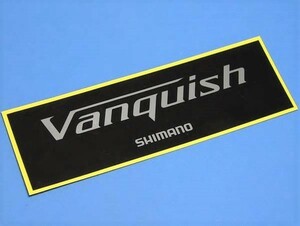 シマノ SHIMANO バンキッシュ Vanquish ステッカー 140×43mm 2016 シール