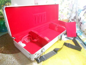 *( бесплатная доставка )16.980 иен Okinawa sanshin специальный плечо шнур имеется один шт входить aluminium жесткий чехол . sanshin шт. ( металл . из дерева из выбор )