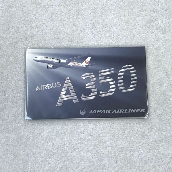 【未使用】JAL A350 付箋　日本航空　JAPAN AIRLINES　ふせん　AIRBUS