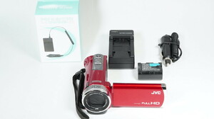 JVC Victor Everio GZ-HM390-R レッド 動作OK 1週間保証 /9003