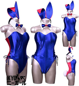  bunny girl costume [ dual face *ba knee ] navy blue . deep red costume play clothes manner ( wig shoes optional )