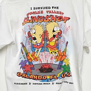 【511】 Tシャツ ドロップタワー スリングショット オーランド州 遊園地 アトラクション SLINGSHOT WORLD'S TALLEST