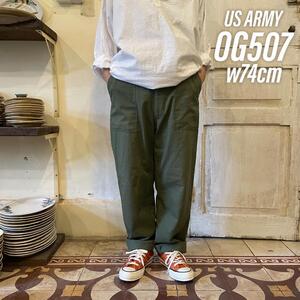 GD148 US ARMY 米軍 アメリカ軍 ベイカーパンツ 80s OG507