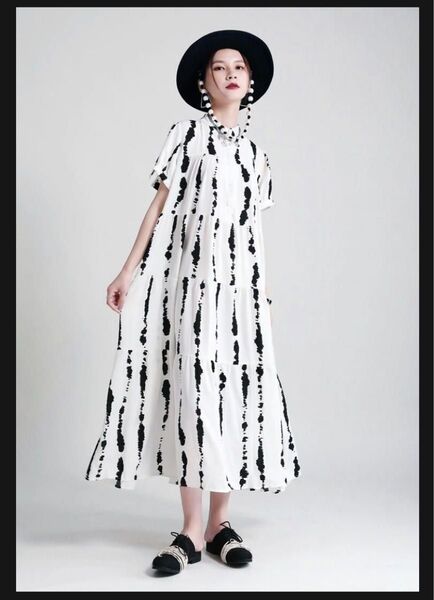 LONDA ワンピース ジオレディックドレス ホワイト