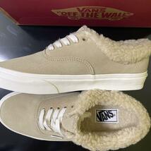 27.0cm ★新品 VANS AUTHENTIC SHERPA スウェード スニーカー バンズ ヴァンズ オーセンティック シェルパ ボア スエード 32809-0001_画像6