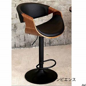 Art hand Auction Quality Assurance★Counter Chair Chair Bar Chair with Backrest with Footrest Backrest Footrest Fashionable Stylish Rotating, handmade works, furniture, Chair, Chair, chair