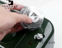 新入荷★40Lガソリン/軽油桶 厚みアップ 携帯しやすいドラム缶 ガソリン タンク ステンレス ガソリン缶 サイズ36*25*53cm_画像4