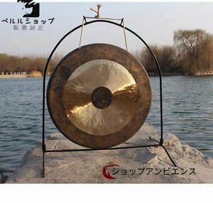 品質保証★銅鑼 銅ゴング 伝統の銅ら ドラ 銅ら 60cm アラームドラ 音色が純粋 音大きい 5kg ドラ棚なし