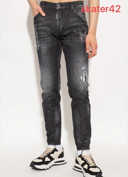 【美品】DSQUARED2 ディースクエアード Skater JEAN 42