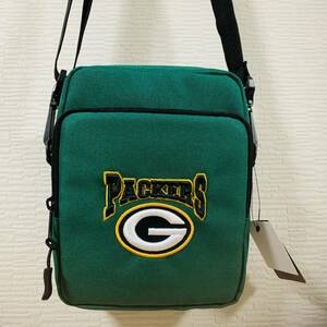 Green Bay Packers (グリーンベイ・パッカーズ) - GB NFL NFC北地区 ミニショルダーバッグ 男女兼用 NFL アメフト 夏物 (新品未使用品)