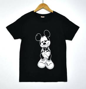 【Devil Mouse】デビルマウス Tシャツ 黒 S mickey mouse ミッキーマウス 古着 良品