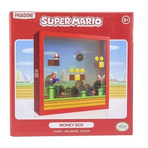 Paladone Super Mario Super MONEY BOX パラドン スーパーマリオブラザーズ 3D マネーボック ス コインボックス 貯金箱