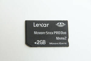 2GB Lexar　 メモリースティック PRO Duo MARK2 .