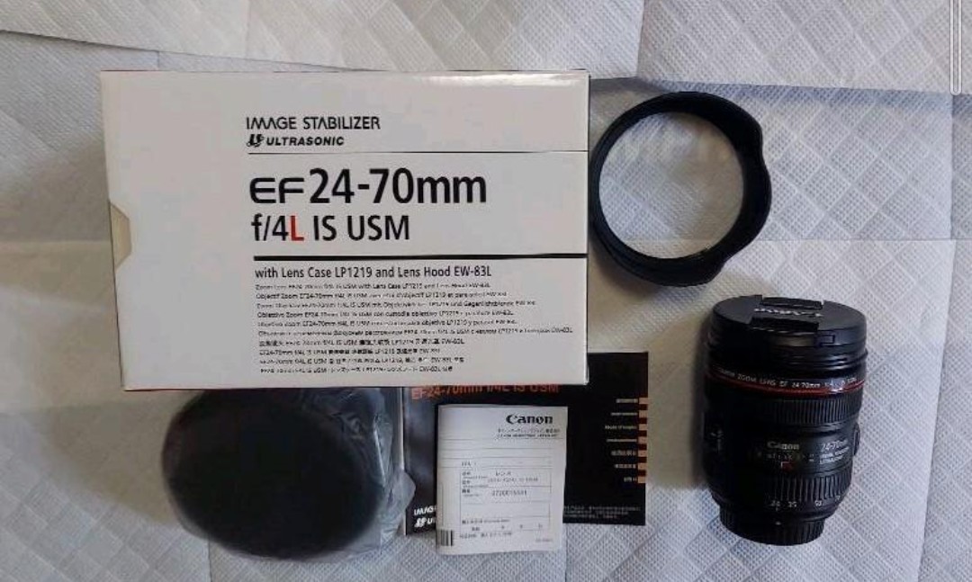 2023年最新】ヤフオク! -canon ef 24-70mm f4l is usmの中古品・新品