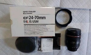 Canon EF24-70mm F4 L IS USM 新品同様　フルサイズ