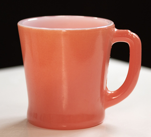 美品！ ファイヤーキング マグ フラミンゴ ピンク Dハンドル 耐熱 コーヒー アメリカ製 ビンテージ アンティーク