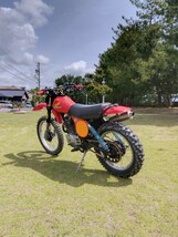 HONDA XL500S レース仕様 書なし実動車　XL250SXR500XR250ビンテージモトクロスVMX_画像8