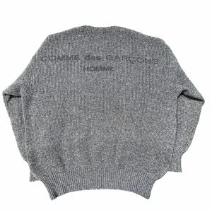 comme des garcons homme 1980年　80s デカオム ロゴ ニット コムデギャルソン オム　kanye west カニエ ウエスト