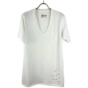 Ron Herman (ロンハーマン) Damaged T Shirt (white) 9
