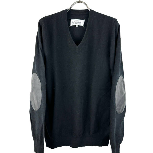 Maison Margiela (メゾン マルジェラ) Black Knit Sweater (black)