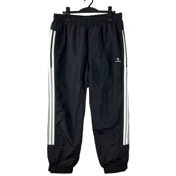 Balenciaga(バレンシアガ) Polyester Track Pants (black)