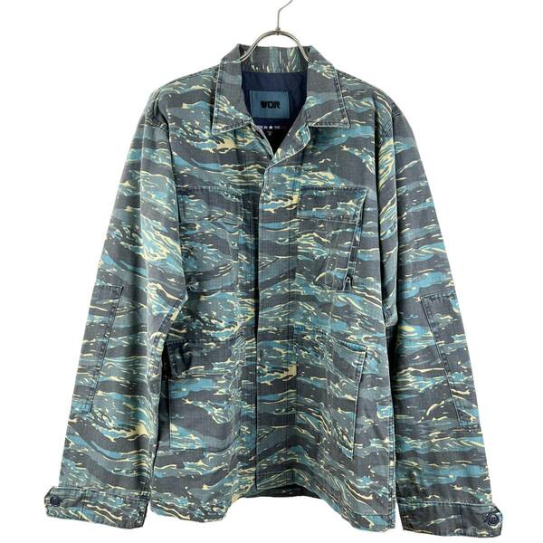 Ron Herman(ロンハーマン) Military Camouflage Pattern Jacket (blue)