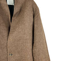 MARKAWARE(マーカウェア) Natural Alpca Beaver Coat (brown)_画像3