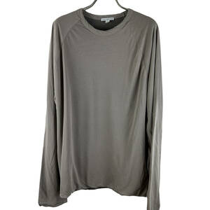 JAMESPERSE(ジェームスパース) Stretch Material Long T Shirt (grey)