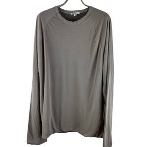 JAMESPERSE(ジェームスパース) Stretch Material Long T Shirt (grey)