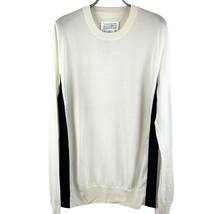 Maison Margiela (メゾン マルジェラ) Double Stripe Knit Sweat 2016AW (beige)_画像1