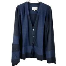 Maison Margiela (メゾン マルジェラ) Structure Connection Knit Cardigan 2015AW (blue)_画像1