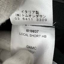 OAMC(オーエーエムシー) Hanging Belt Connect Short Pants 15SS (black)_画像10