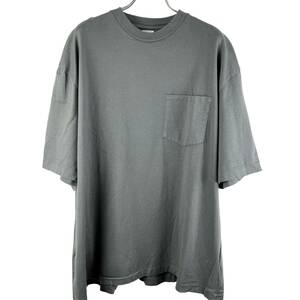 Blurhms ROOTSTOCK(ブラームスルーツストック) Cotton Pocket T Shirt (grey)