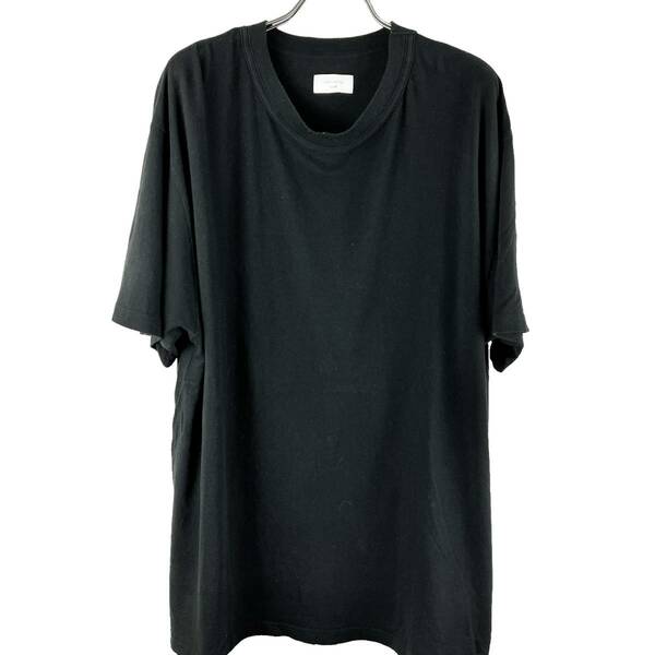 UNDECORATED(アンデコレイテッド) Cotton Short Sleeve T Shirt (black)