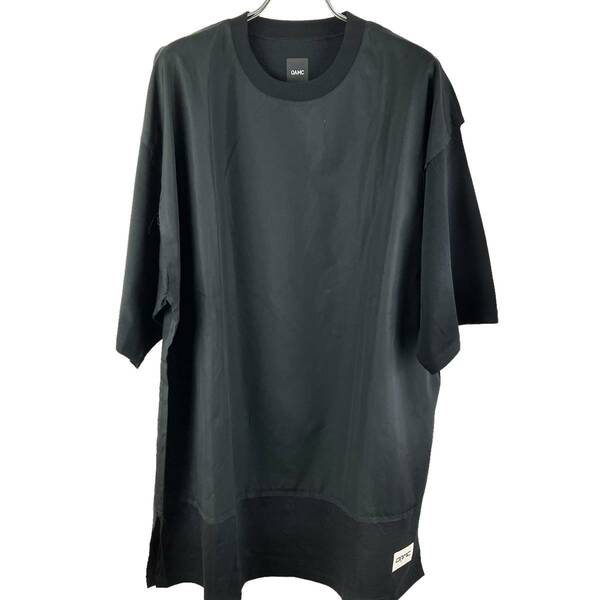 OAMC(オーエーエムシー) Oversized Stitching Sleeve Layer T Shirt (black)