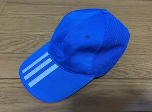 アディダス★キッズ★キャップ ★帽子★ブルー★54〜57cm★adidas