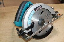 現状渡し品 makita 190mm 電子造作用精密 マルノコ 5816CBA ライト ブレーキ付 100V 丸のこ マキタ 電動工具 中古 USED品 リサイクルマート_画像1