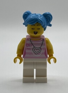 即決　新品　未使用　レゴ LEGO ミニフィグ　ポピースター シティ ミニフィギュア 　ツインテールの女の子　60262 アイドル歌手　女子