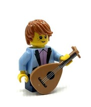 即決　未使用　レゴ LEGO ミニフィグ　シティ　ミニフィギュア 　リュートを弾く男の子　楽器　子ども　演奏会_画像2