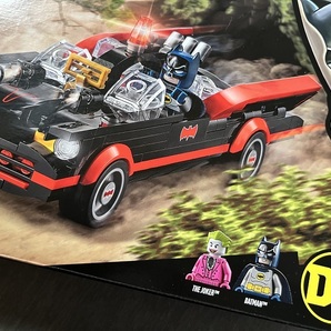 新品 未開封 レゴ(LEGO) スーパー・ヒーローズ バットマン クラシック TVシリーズ - バットモービル 76188の画像3