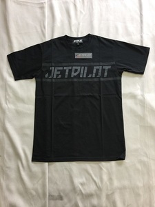 ラスト【 JET PILOT 】レディース Tシャツ TAPED UP LADIES TEE 黒 8/Ｓサイズ　新品　(620)